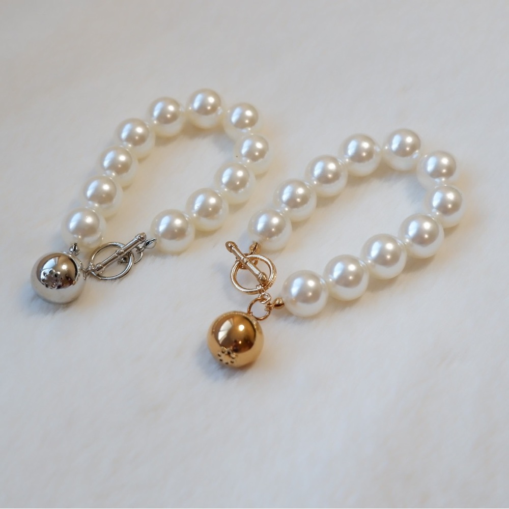 Ashley Pearl Bracelet - Silver - Picture 2 of 2